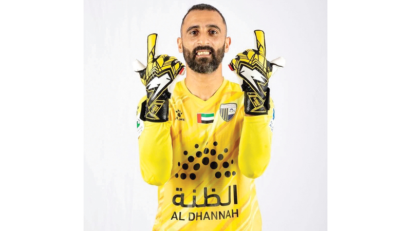 حارس الظفرة أداء مشرف رغم الهزيمة أمام النصر في دوري المحترفين الإماراتي