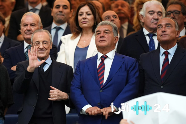 رئيس برشلونة يتهم ريال مدريد بالهوس ببرشلونة