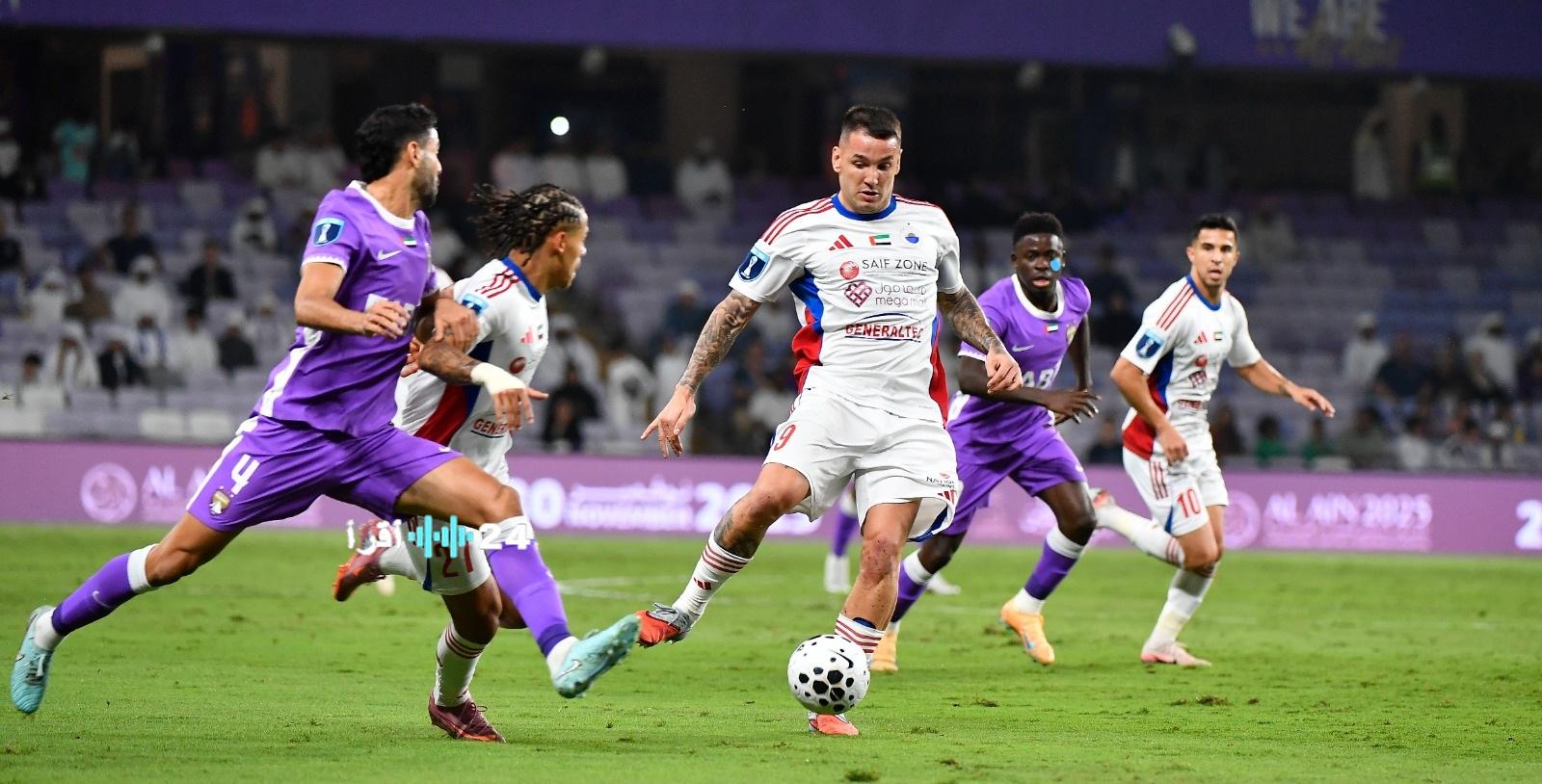 الغيابات والإصابات تطيح بالشارقة أمام العين برباعية في دوري أبطال آسيا