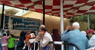 «بدء الاقتراع» إقبال ملحوظ في لجان 15 مايو بانتخابات مجلس النواب