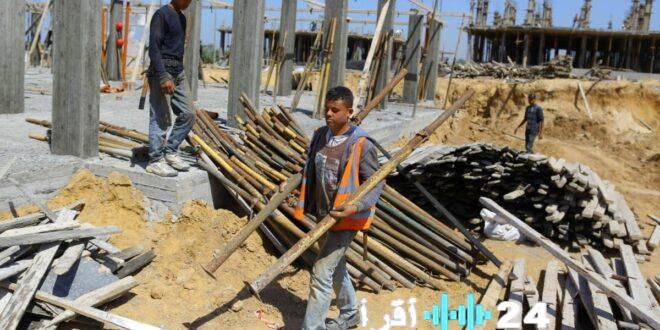 الإحصاء الفلسطيني يسجل تراجعًا طفيفًا بمؤشر أسعار البناء والطرق وشبكات المياه والصرف الشهر الماضي