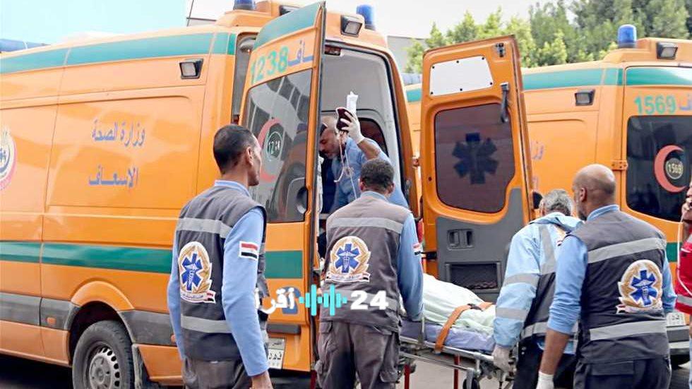 مصرع عاملين في حادث دهس قطار بكفر الدوار بالبحيرة