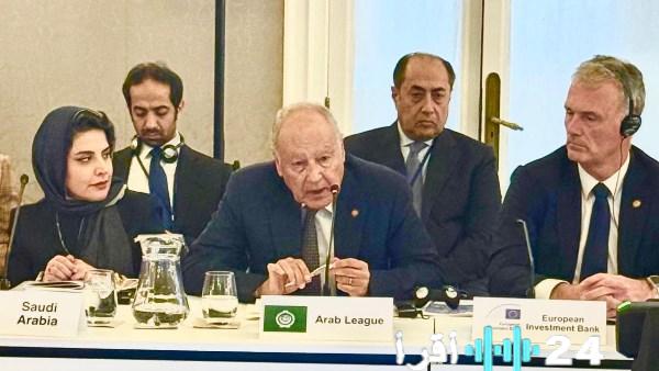 «أبو الغيط يدين الحرب الغاشمة على الفلسطينيين ويصف الوضع في السودان بأكبر كارثة إنسانية»