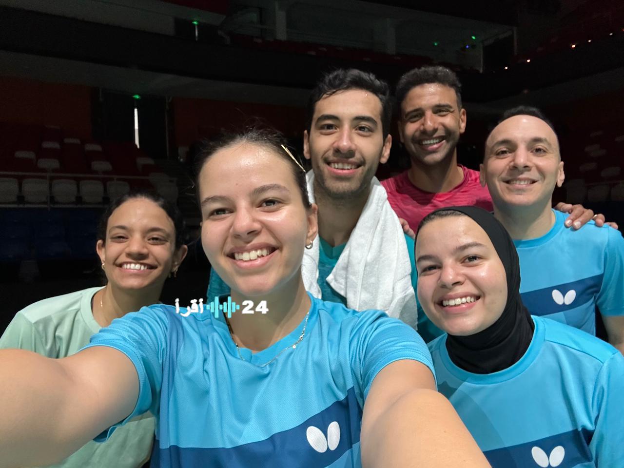 منتخب مصر يكتب التاريخ بفوز مدوٍ على تشيلي في كأس العالم لتنس الطاولة المختلط