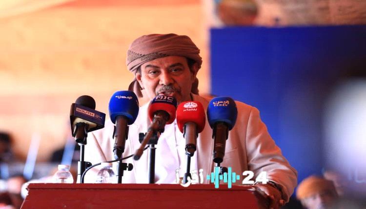 «تأكيد على الدعم والمساندة» رئيس حلف قبائل حضرموت الكثيري يرحب بالمحافظ الخنبشي ويشيد بالخطوات الأخيرة