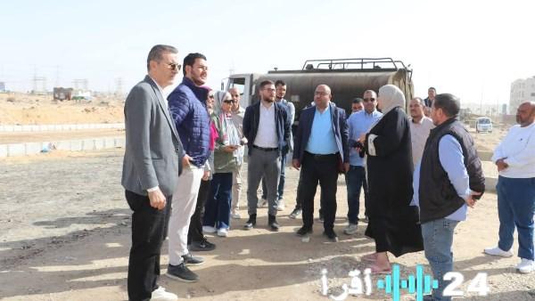 «تحركات رئيس 6 أكتوبر لتفقد مشروعات جنوب الأحياء واستماع لشكاوى المواطنين»