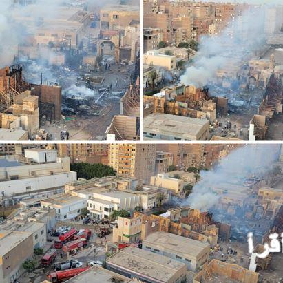 شهود عيان يروون تفاصيل مرعبة عن حادثة الحريق في موقع تصوير فيلم الكينج