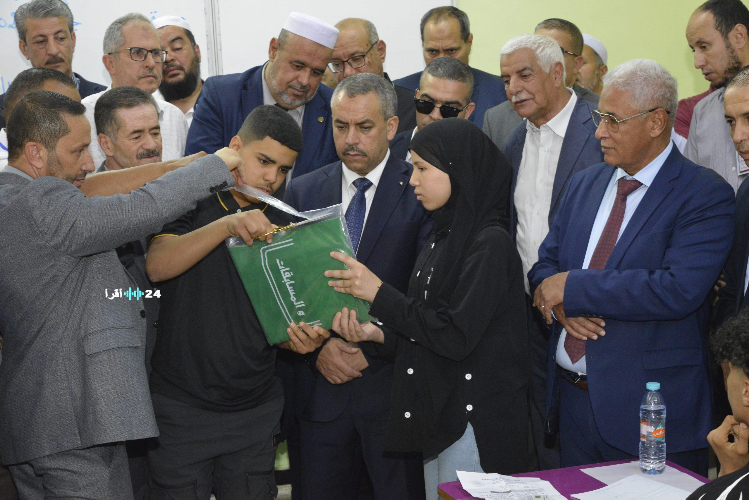 وزير التربية الوطنية يطلق رسميًا امتحانات شهادة التعليم المتوسط دورة 2025