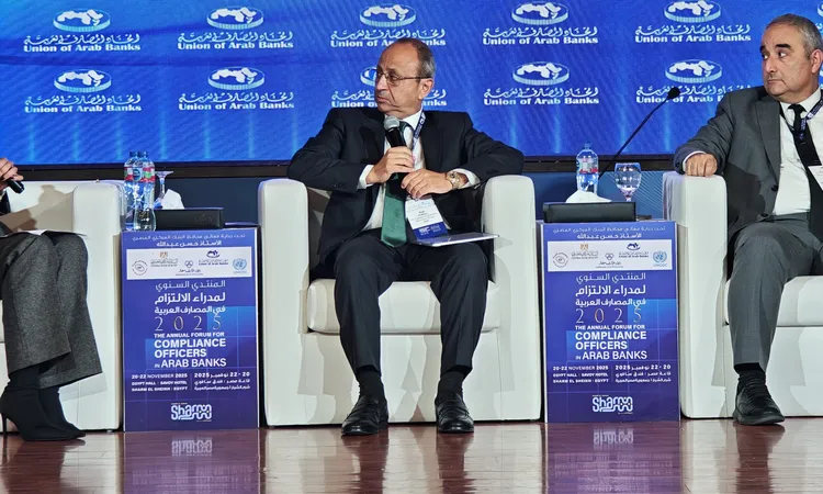 «تعزيز الالتزام والحوكمة من خلال تبادل آمن و قانوني للمعلومات المصرفية» إيهاب المصري يعرض رؤيته المنهجية