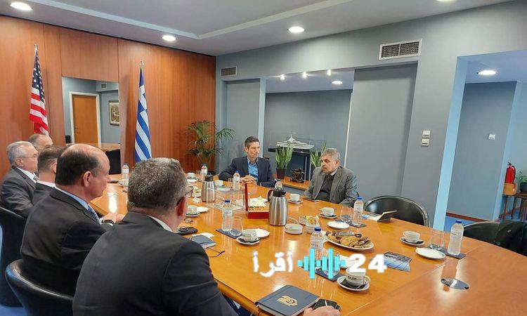 «استكشاف فرص التعاون» أسامة ربيع يتباحث مع ترسانة ONEX اليونانية بشأن التصنيع المشترك والتدريب