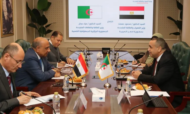 «تعزيز التعاون والتحول الطاقي» وزير الكهرباء يناقش مع نظيره الجزائري سبل دعم الشراكة بين البلدين