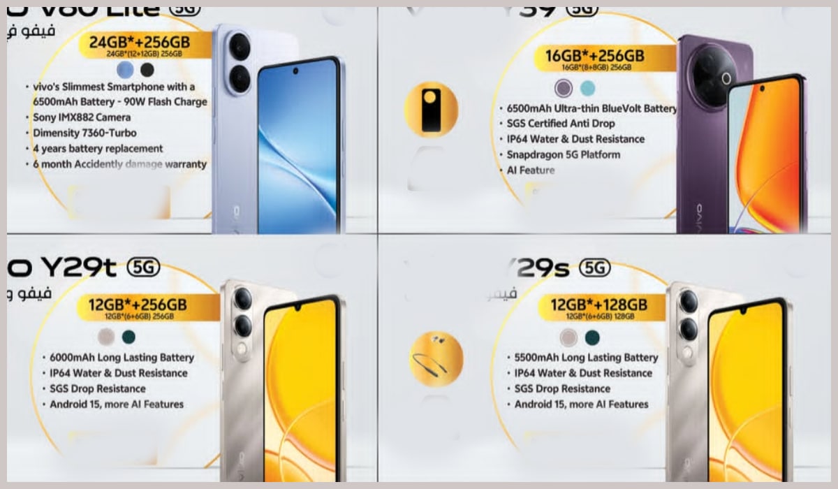 عروض مميزة على جوالات فيفو في لولو هايبر قطر حتى 6 ديسمبر 2025