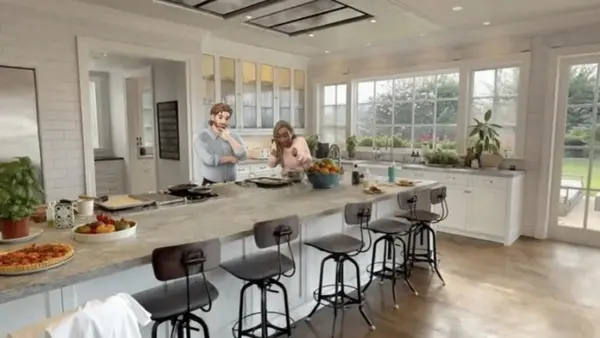 «اجتماعات افتراضية تفاعلية: ميتا تتيح للأصدقاء التواصل في مساحات جديدة»