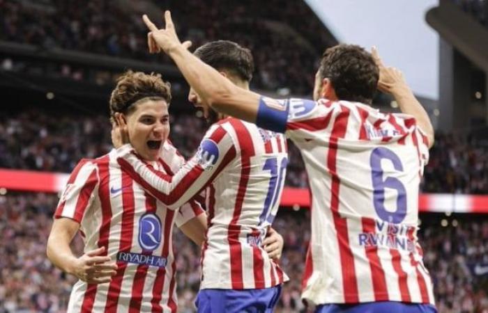 التشكيلة الرسمية لأتلتيكو مدريد أمام إنتر ميلان في دوري أبطال أوروبا