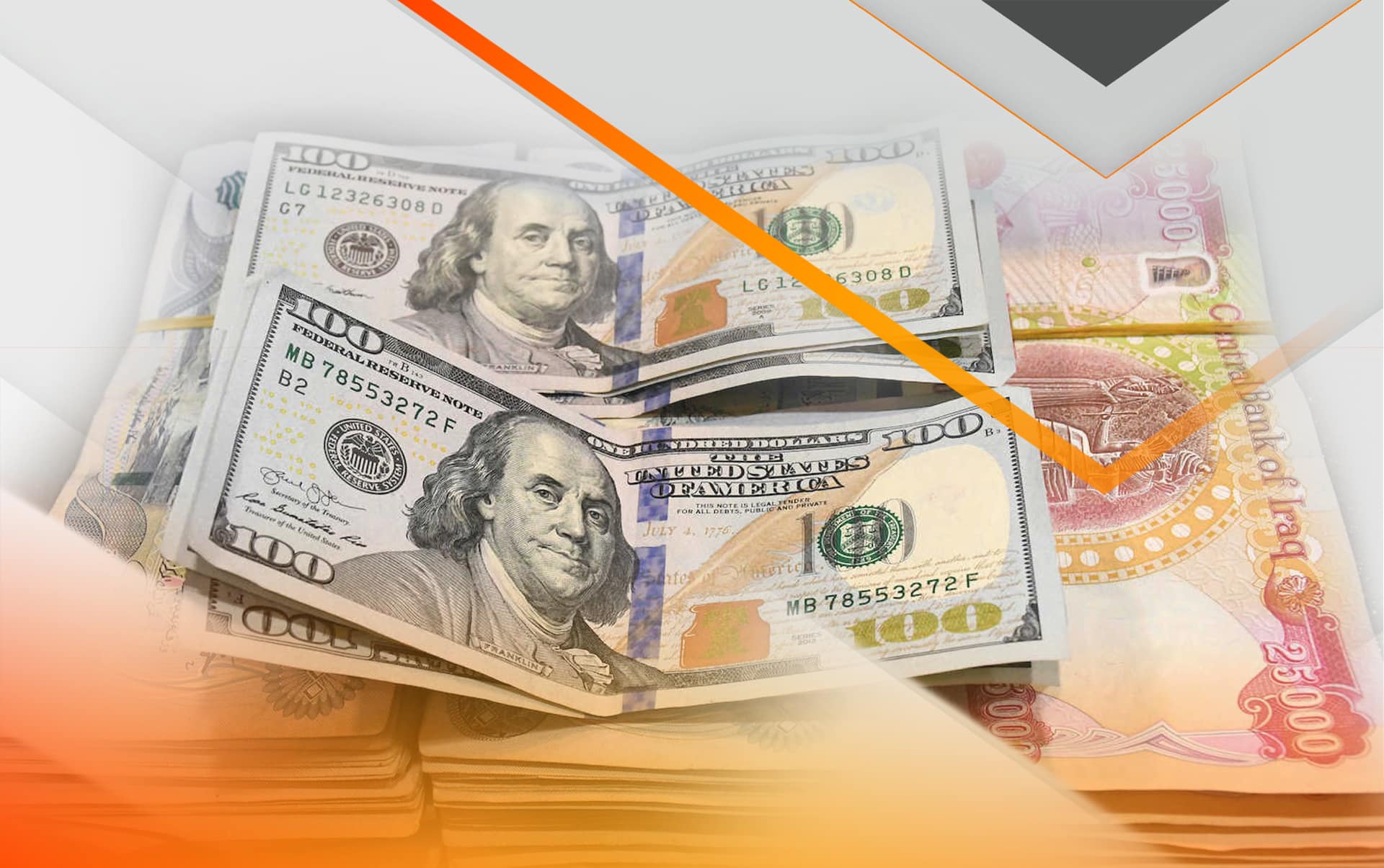 «استقرار نسبي في سعر صرف 100 دولار مقابل الدينار العراقي» اليوم الاثنين 23 نوفمبر 2025