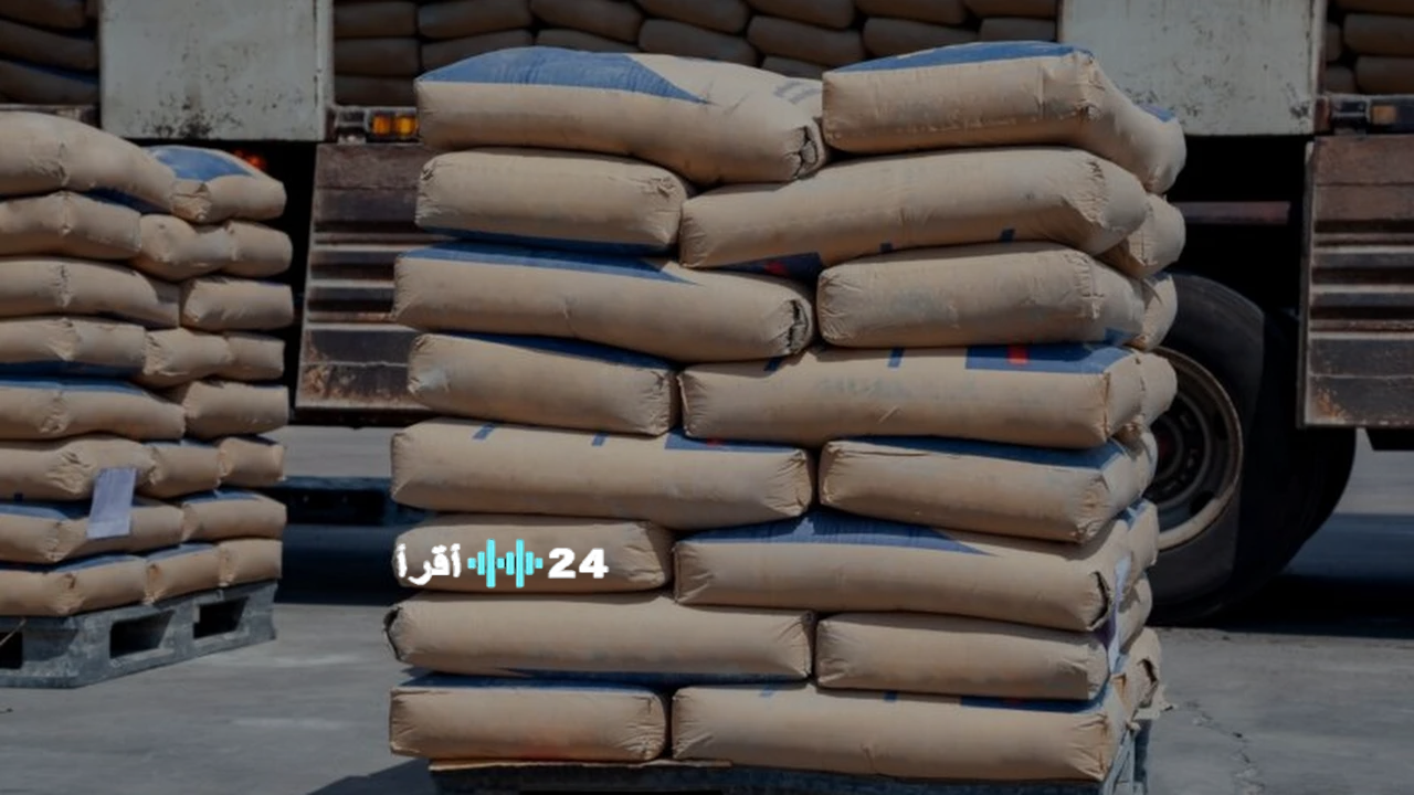 أسعار الأسمنت في مصر تنهي تراجعاتها وتستقر عند 3820 جنيهًا للطن