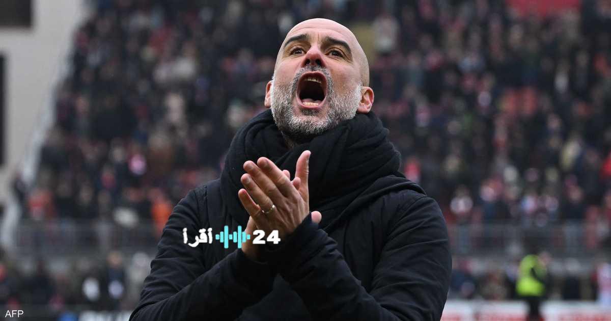 غوارديولا يحذر لاعبي مانشستر سيتي قبل عطلة عيد الميلاد