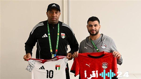 كأس العرب تفاصيل الاجتماع الفني لقمة مصر والإمارات