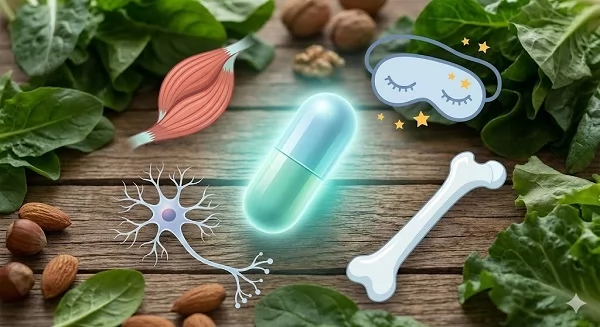 «علامات تدل على حاجتك لمكملات المغنيسيوم: اكتشفها الآن»