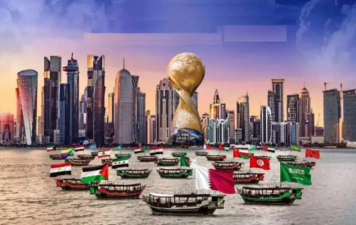 المغرب يحقق كأس العرب 2025 في قطر وسط حضور جماهيري كبير وتغطية إعلامية شاملة