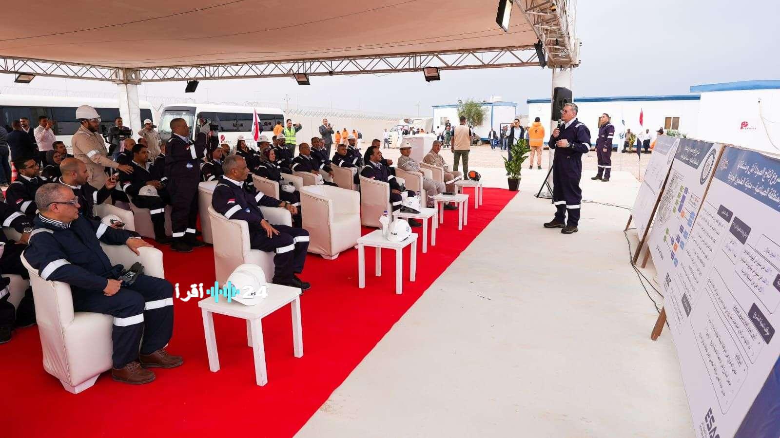 «إطلاق مرحلة جديدة في تطوير الموارد الطبيعية» وزير البترول والثروة المعدنية يتفقد الأعمال الأولية لمشروع الصودا آش بالعلمين