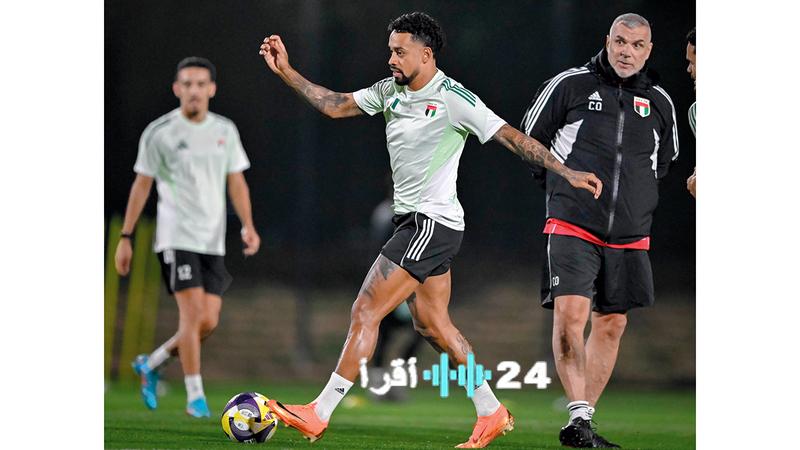 المنتخب يختتم استعداداته لمواجهة الأردن غدا