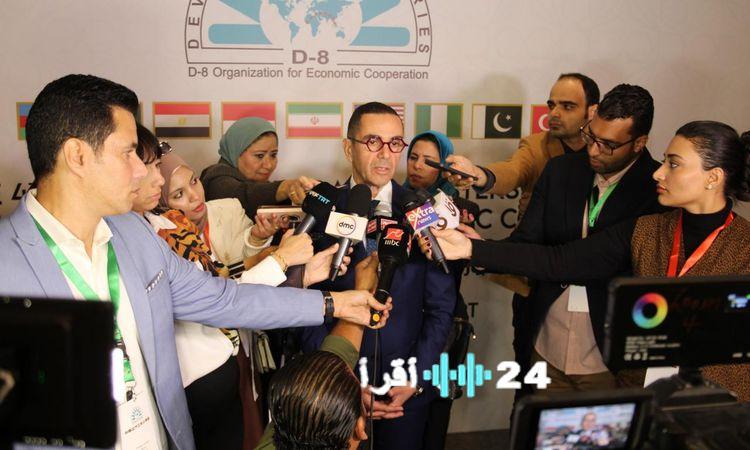 «نحو 500 مليار دولار» الخطيب يؤكد الجهود لزيادة حجم التجارة بين دول مجموعة الثماني بحلول 2030
