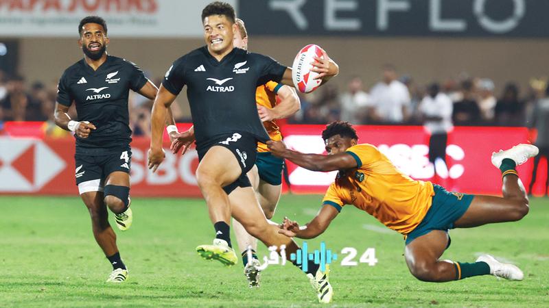 نيوزيلندا تتألق وتحصد ذهب سباعيات دبي للرجبي