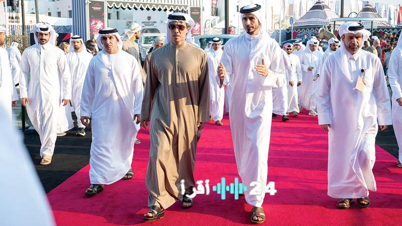 منصور بن زايد يرعى بطولة العالم للخيل العربية بالدوحة