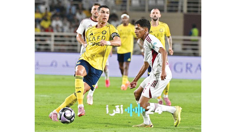 رونالدو يتألق في أبوظبي بهدف واحتفال تاريخي أمام 16 ألف متفرج