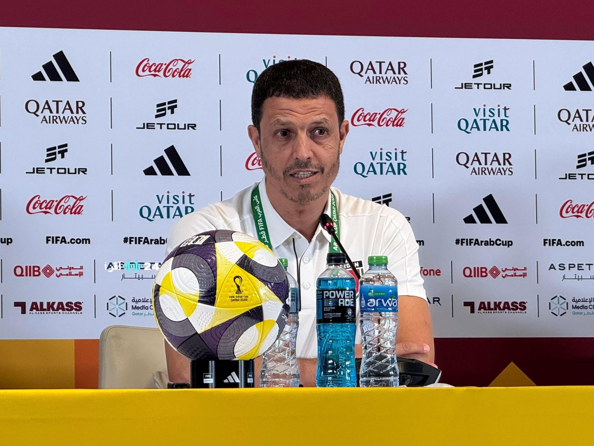 جمال سلامي العراق خصم صعب والأردن يطمح لإبراز شخصيته