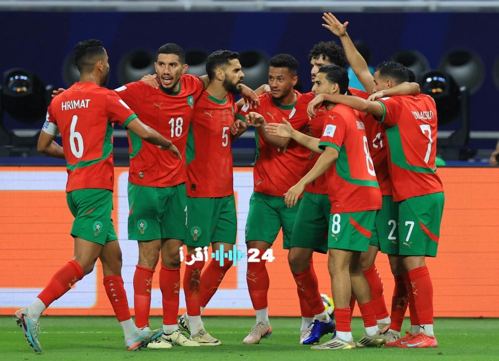 المغرب يهزم سوريا بهدف أزارو ويتأهل لنصف نهائي كأس العرب