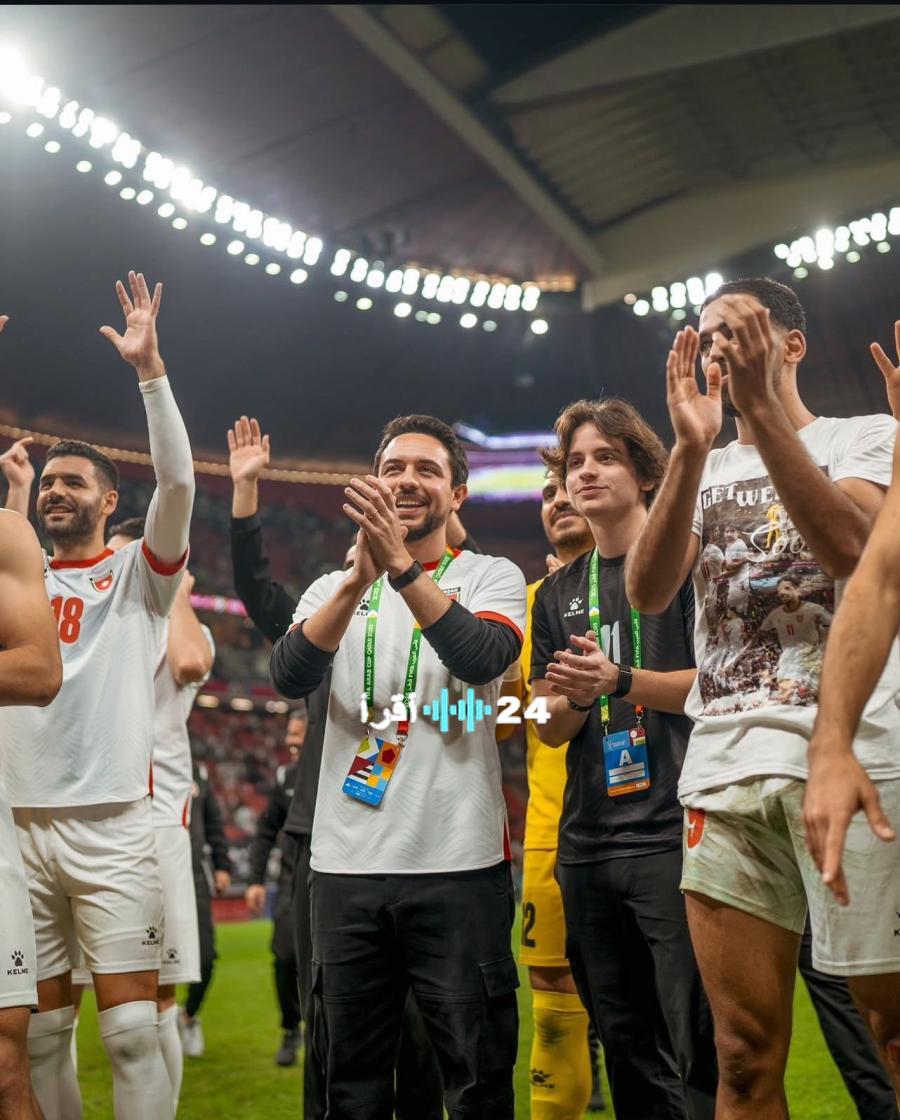 ولي العهد يهنئ النشامى عبر إنستغرام بعد الوصول إلى نهائي كأس العرب