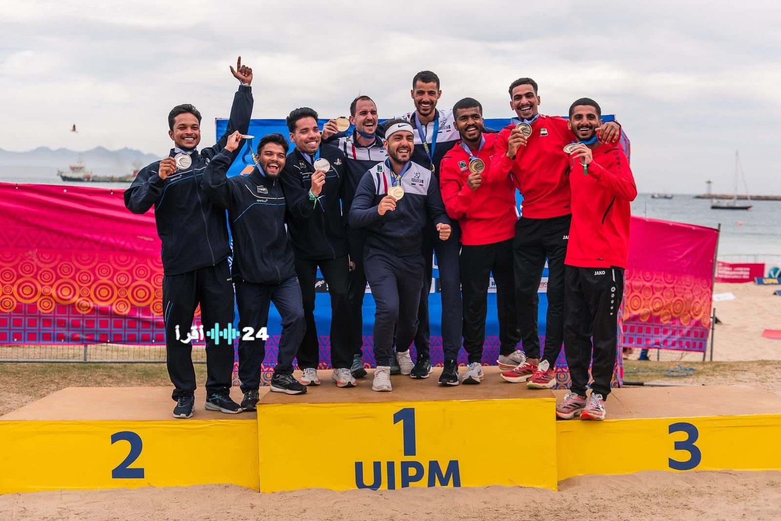 منتخب الإمارات للخماسي الحديث يحصد 8 ميداليات ببطولة العالم