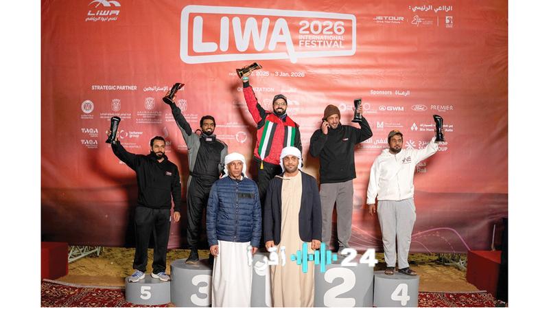 الإمارات والسعودية تتألقان في منافسات الاستعراض الرملي بمهرجان ليوا