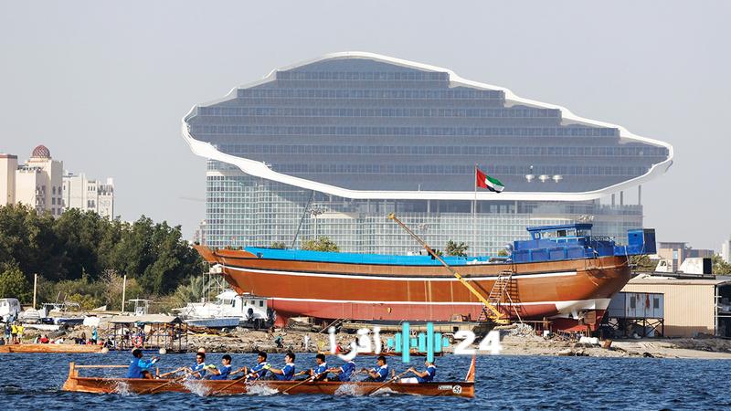 «جلفار 55» و«زلزال 51» يحصدان لقب سباق دبي للقوارب