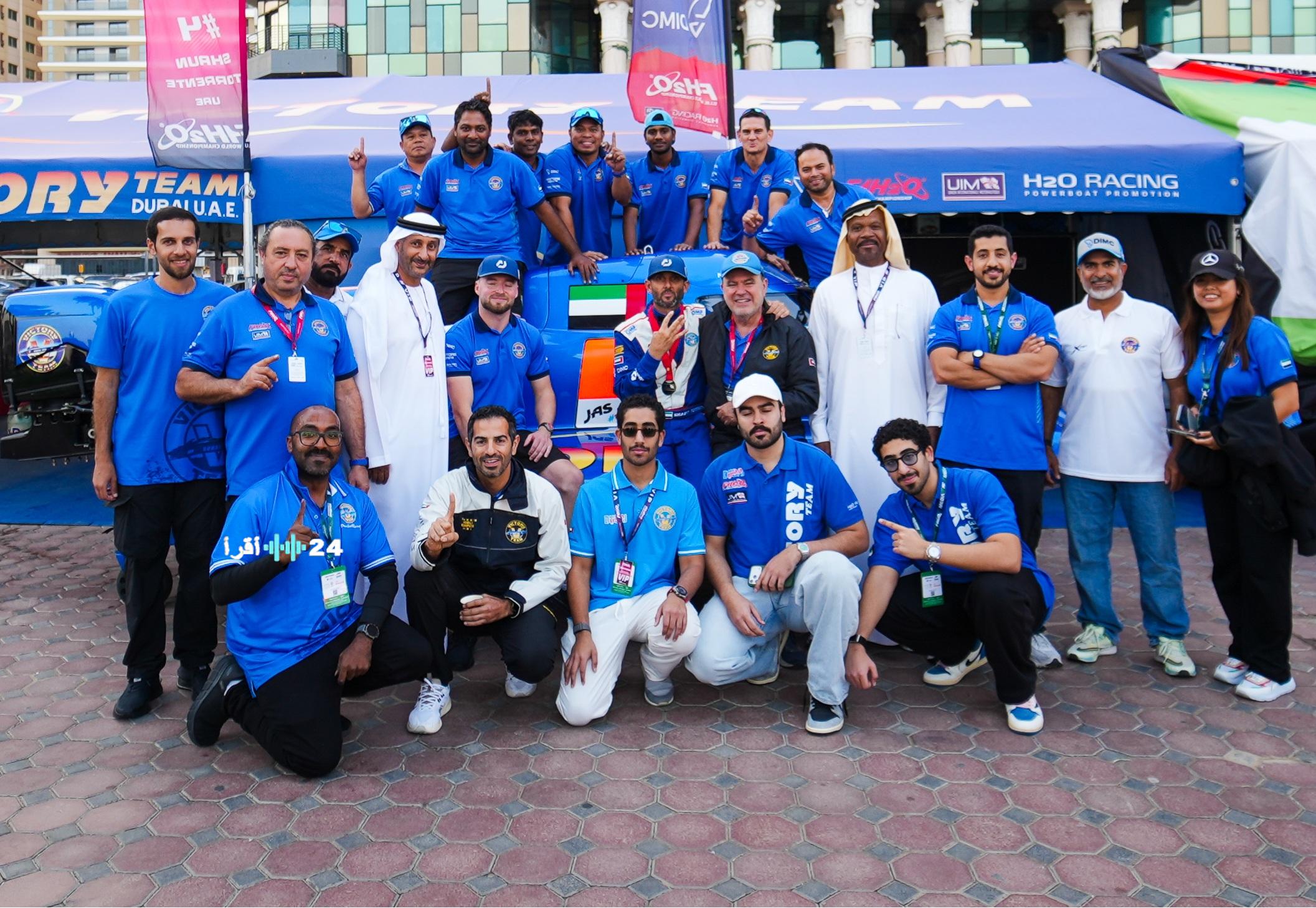 نادي دبي الدولي للرياضات البحرية يحقق إنجازاً تاريخياً ببطولتي العالم للفورمولا 1 وإكس كات