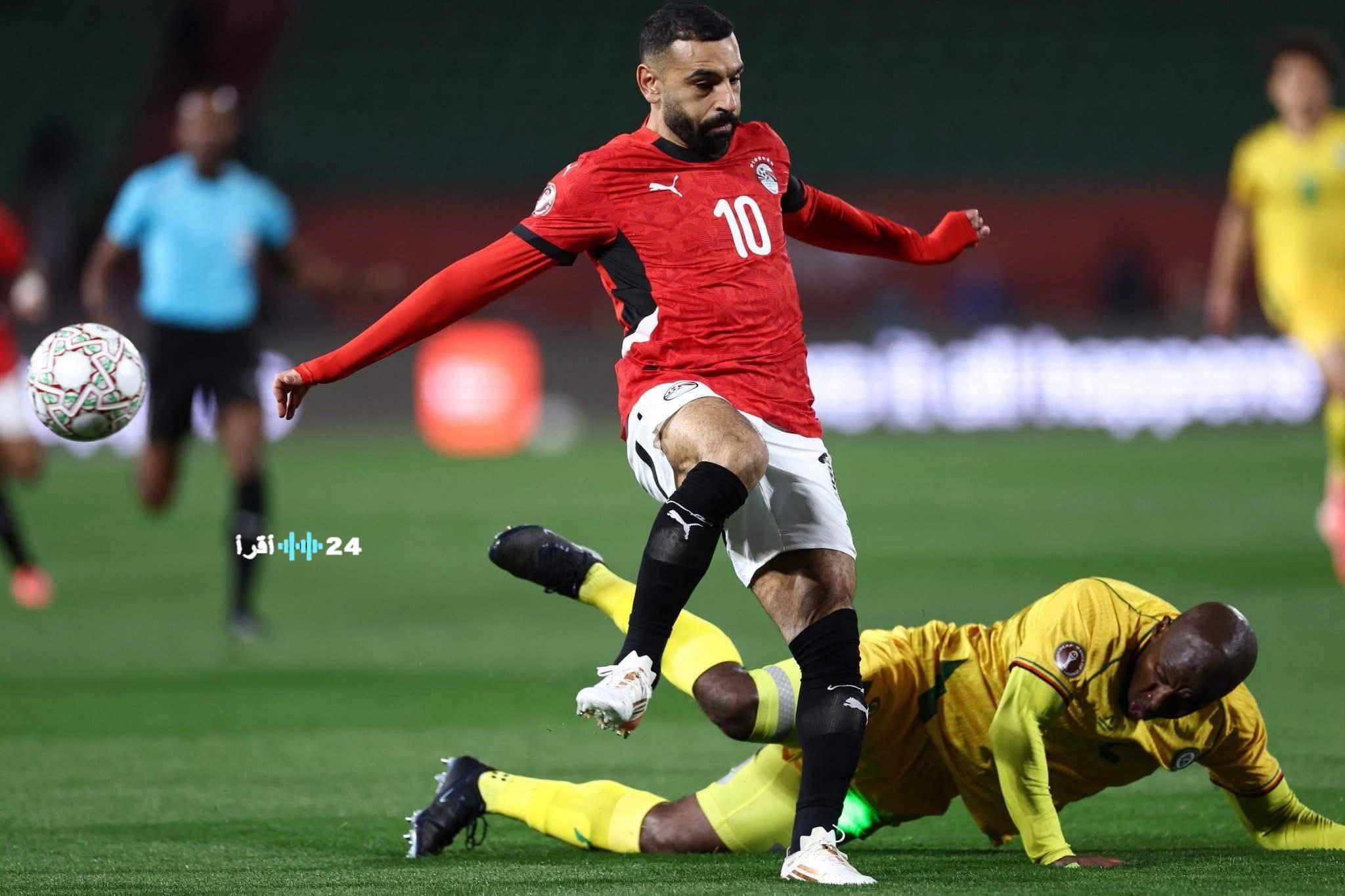 محمد صلاح يقود مصر للفوز على زيمبابوي بهدف تاريخي في كأس الأمم الأفريقية