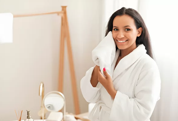 «اكتشف روتينًا يوميًا مميزًا للعناية بجسمك وشعرك في العام الجديد»