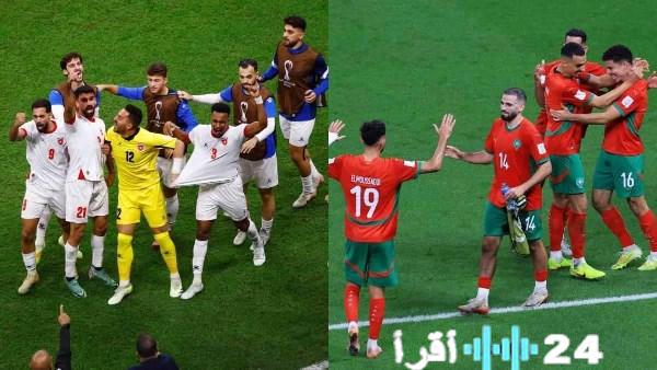 موعد نهائي كأس العرب بين المغرب والأردن والترددات المتاحة للقنوات الناقلة