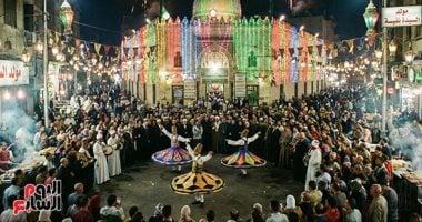 روحانية بالتكنولوجيا الذكاء الاصطناعي يجسد احتفال المصريين بمولد السيدة