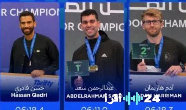 ثلاثية مصرية تحقق لقب بطولة المملكة العربية السعودية للتجديف داخل الصالات