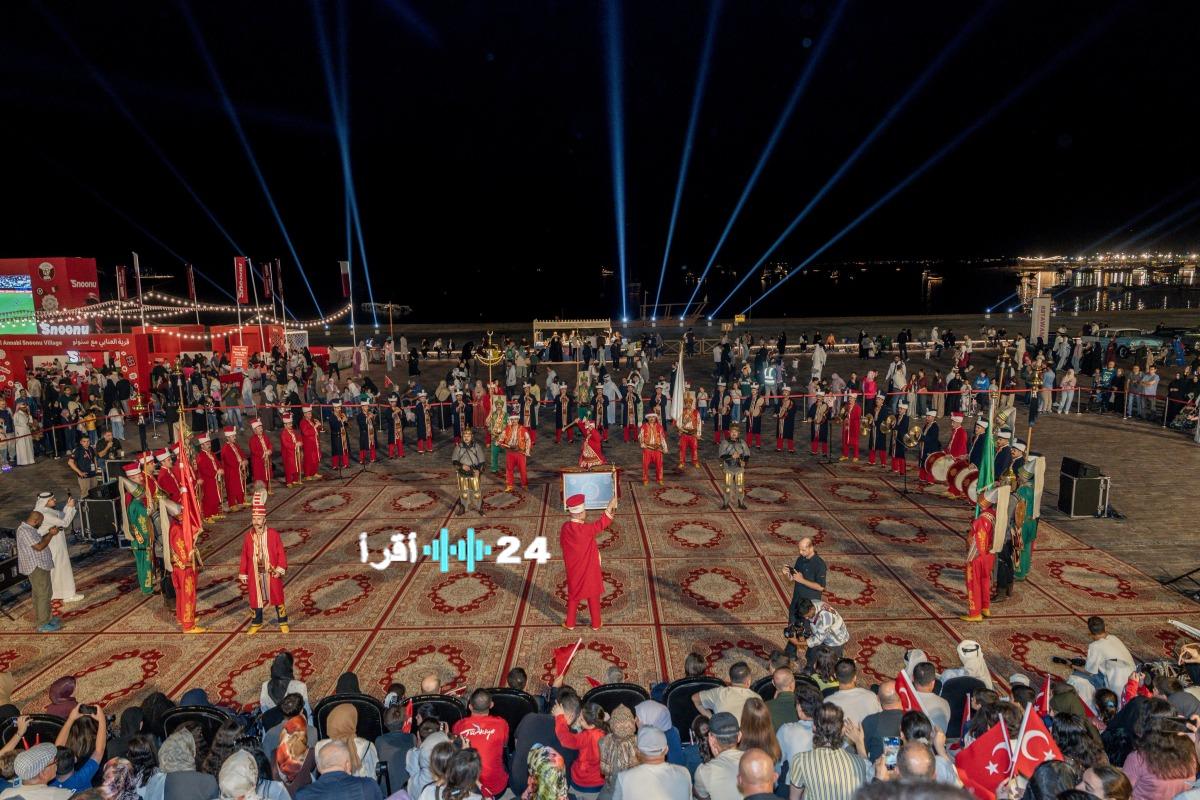 توافد أعداد كبيرة من الجماهير لحضور الفعاليات المميزة في بطولة كأس العرب بكتارا