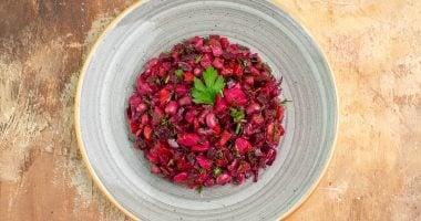 سلطة البنجر وصفة لذيذة منعشة وصحية تحضير سهل ومذاق رائع