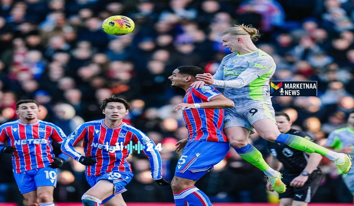 مانشستر سيتي يلاحق أرسنال بقوة بعد انتصار حاسم على كريستال بالاس بالدوري الإنجليزي