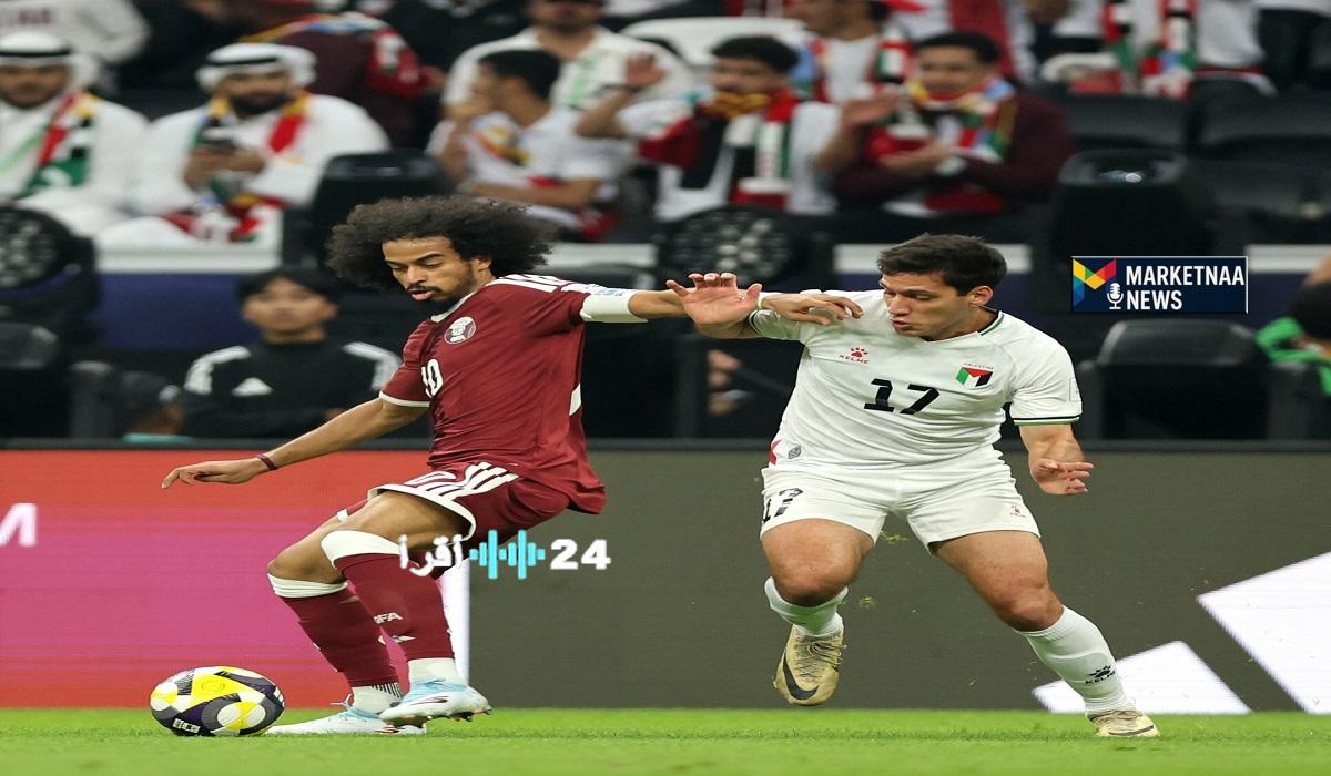 العنابي يدفع ثمن الثقة المفرطة بخسارة ثلاث نقاط أمام فلسطين العنيد بكأس العرب