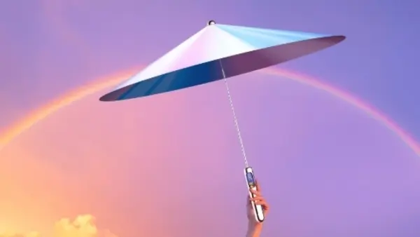 «ثورة في عالم التصميم» أول مظلة في العالم تتخلى عن الهيكل التقليدي وتُطوى بأسلوب الأوريغامي المذهل