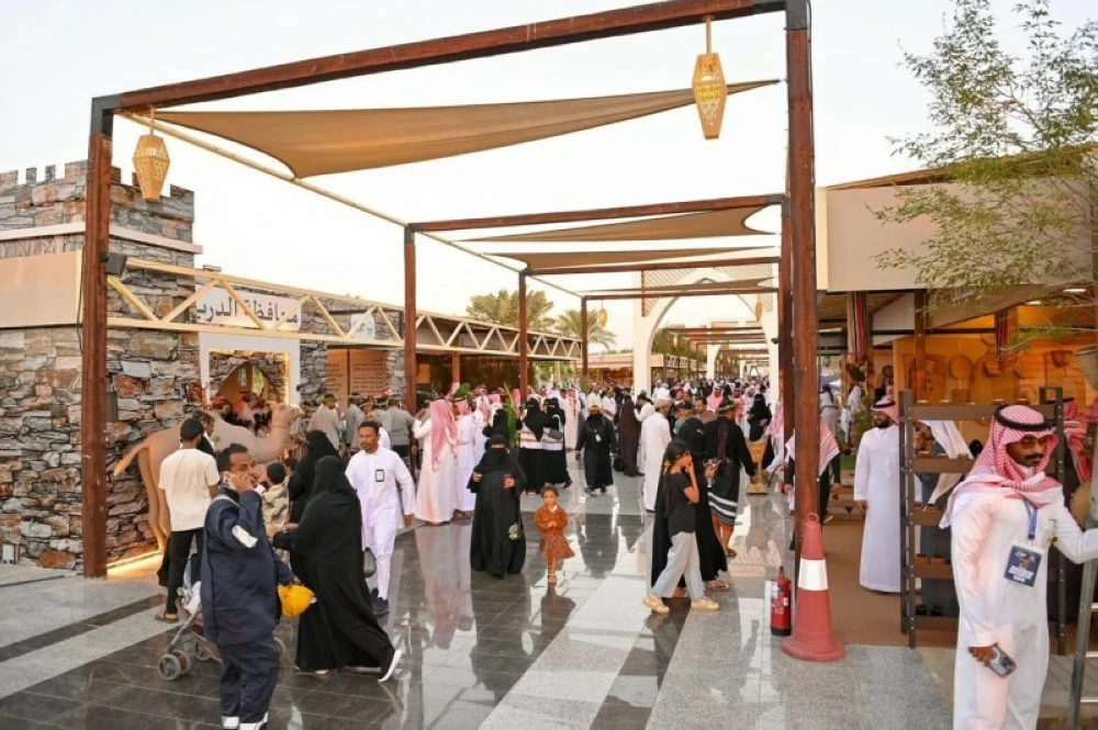 جناح العيدابي في مهرجان جازان 2026 يعزز تجربة السياحة والتراث من خلال صناعة الخوص المميزة