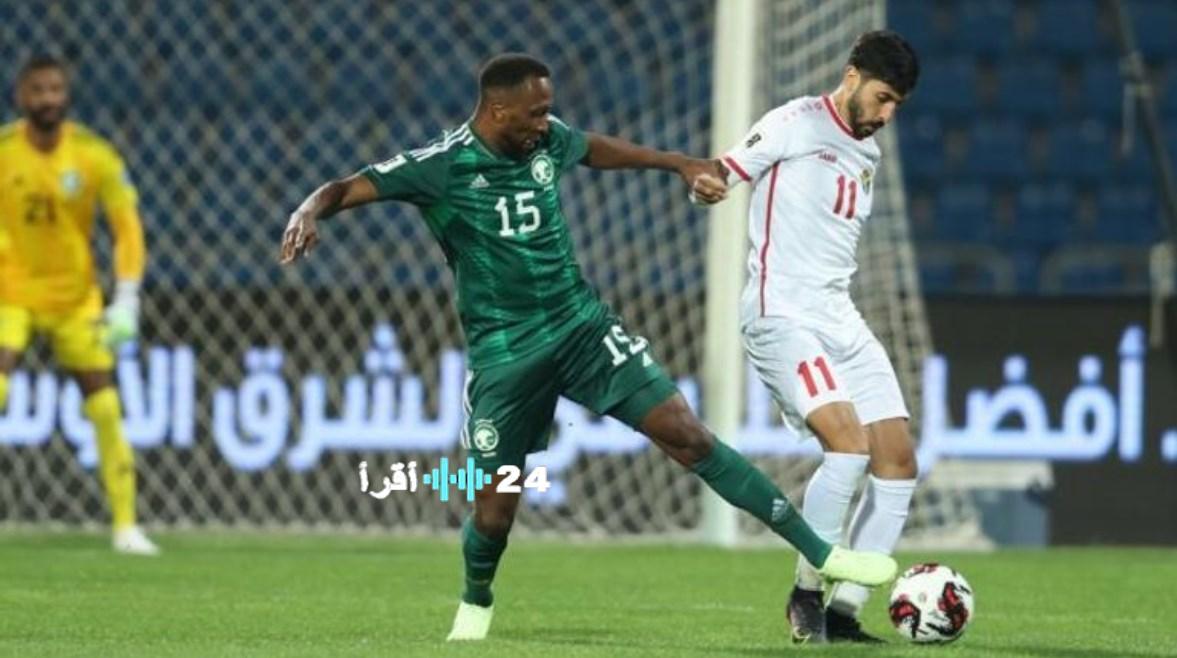 التشكيل الرسمي للسعودية والأردن قبل موقعة نصف نهائي كأس العرب