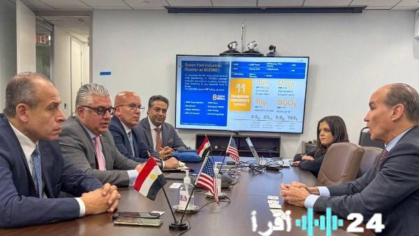 رئيس اقتصادية قناة السويس يبحث فرص الاستثمار في أمريكا